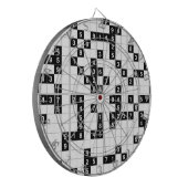 白黒すどく ダーツボード (正面左)