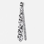 白黒すどく ネクタイ (正面)