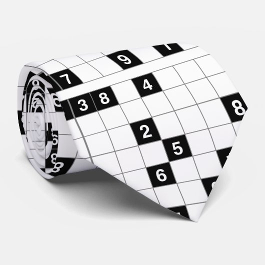 白黒すどく ネクタイ (ロール)