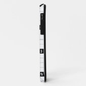 白黒すどく Case-Mate iPhoneケース (裏面/左)
