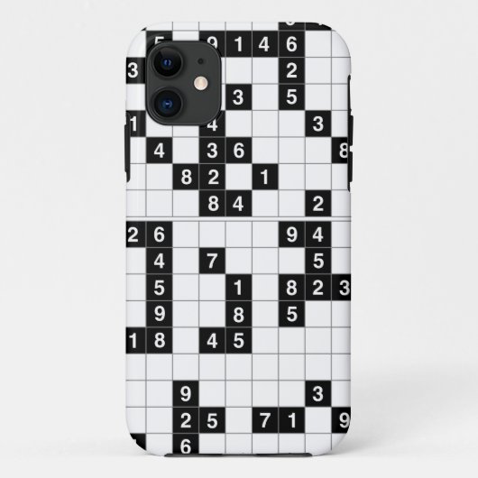 白黒すどく Case-Mate iPhoneケース (裏面)
