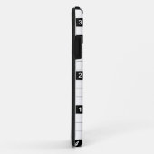 白黒すどく Case-Mate iPhoneケース (裏面/右)