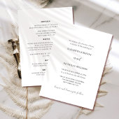 白黒すべて1つの結婚式招待状テンプレート 招待状