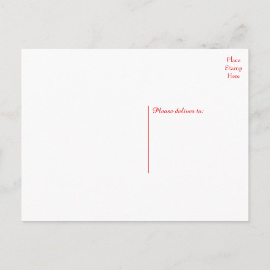 白黒たった今結婚しました結婚シャルボードズ 案内ポストカード (裏面)