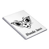 白黒でかわいい猫|過去記事 ノートブック (右側)