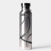 白黒での動き ウォーターボトル (左面)