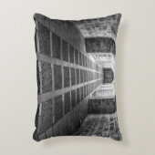 白黒での対称 アクセントクッション (正面(垂直))