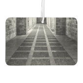 白黒での対称 カーエアーフレッシュナー (裏面)