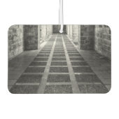 白黒での対称 カーエアーフレッシュナー (正面)