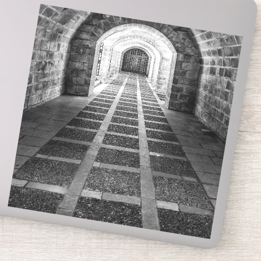 白黒での対称 シール (詳細)