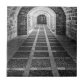 白黒での対称 タイル (正面)