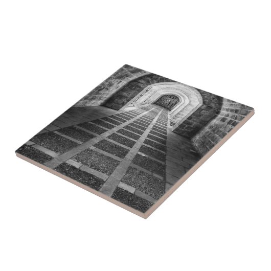 白黒での対称 タイル (側面)