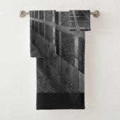 白黒での対称 バスタオルセット (インサイチュ)
