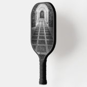 白黒での対称 ピックルボールラケット (左)
