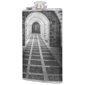 白黒での対称 フラスク (左)