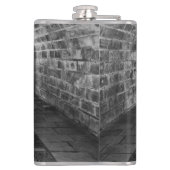 白黒での対称 フラスク (裏面)