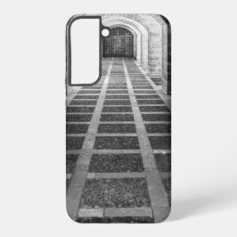 白黒での対称 SAMSUNG GALAXY S22+ケース