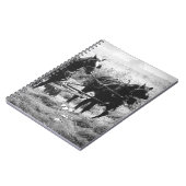 白黒での時間の入力 ノートブック (左側)