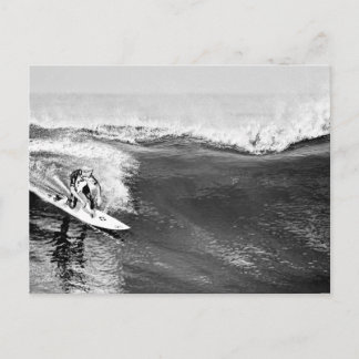 白黒での決定 ポストカード