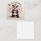 白黒で愛する ノートカード (正面/裏面)