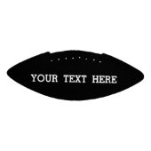 白黒で自分のカスタム文字を追加する アメリカンフットボール (パネル)