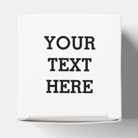 白黒で自分のカスタム文字を追加する フェイバーボックス (上部)