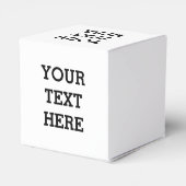 白黒で自分のカスタム文字を追加する フェイバーボックス (裏面サイド)