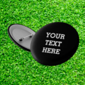 白黒で自分のカスタム文字を追加する 缶バッジ