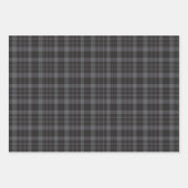 白黒とグレープレイド ラッピングペーパーシート (正面3)