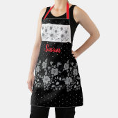 白黒とグレー エプロン (インサイチュ)