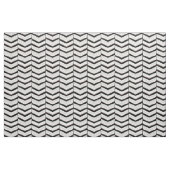 白黒と赤面のシェブロン生地 ファブリック (ファットクウォーター)