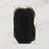 白黒と金ゴールドゲードアゲ結婚ートの詳細 エンクロージャーカード (裏面)