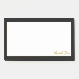 白黒と金ゴールド ポストイット