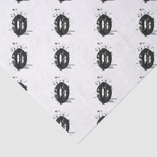 白黒にファッションの唇のギフト包むこと 薄葉紙 (詳細)