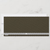 白黒のおめでとう新年 シーズンカード (裏面)