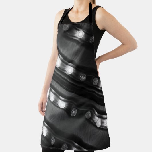 白黒のきらめきライト エプロン (インサイチュ)