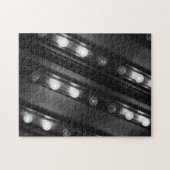 白黒のきらめきライト ジグソーパズル (横)