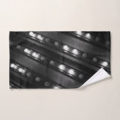 白黒のきらめきライト バスタオルセット (ハンドタオル)