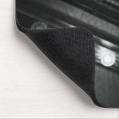 白黒のきらめきライト マウスパッド (コーナー)