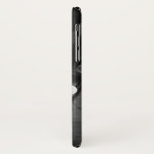 白黒のきらめきライト Case-Mate iPhoneケース (裏面/左)