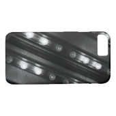 白黒のきらめきライト Case-Mate iPhoneケース (裏面(横))