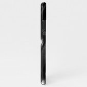 白黒のきらめきライト iPhoneケース (右側)