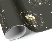 白黒のくるみ割り ラッピングペーパー (ロールコーナー)