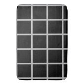 白黒のウィンドウ バスマット (正面縦)