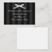 白黒のエンクロージャカード エンクロージャーカード (正面/裏面)