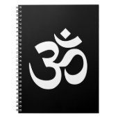 白黒のオブジェクトモデル記号 ノートブック (正面)