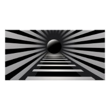 白黒のオペアート