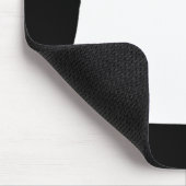 白黒のオレゴン マウスパッド (コーナー)