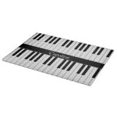 白黒のキーボード カッティングボード (角)