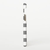 白黒のギンガムパターン SAMSUNG GALAXYケース (左側)